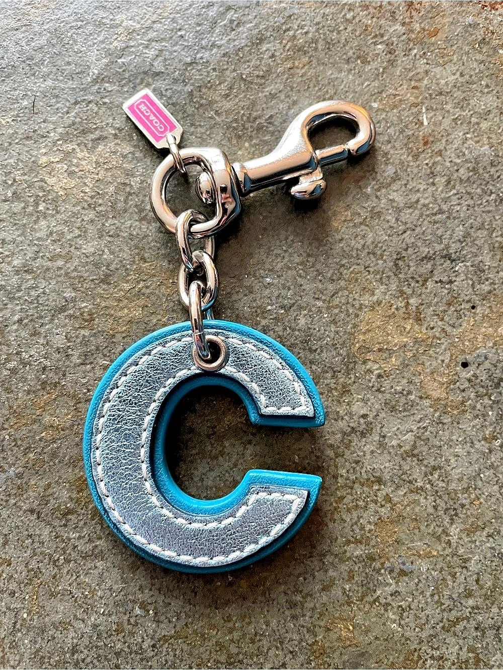 Coach Vintage Y2K C Letter Initial Bag Charm